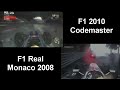 Comparación entre el nuevo F1 2010 y la realidad