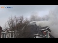Brand in leegstaande boerderij Oude Pekela - RTV Noord