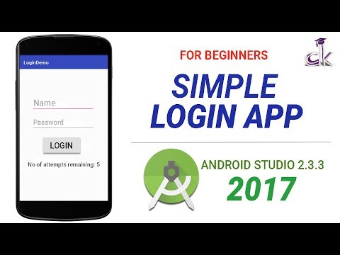 Simple Login App Tutorial Using Android Studio 2.3.3 (NEW)