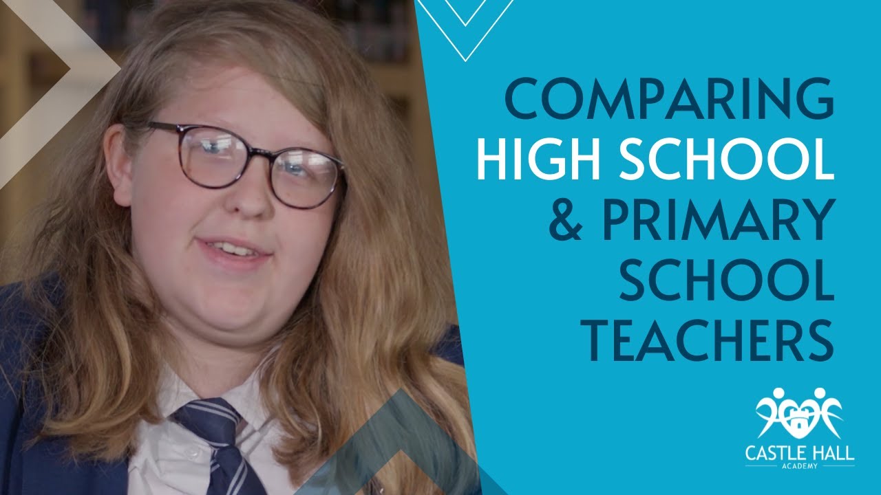 Year 9 Students compare High School & Primary School Teachers