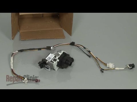 how to repair g e dishwasher pump