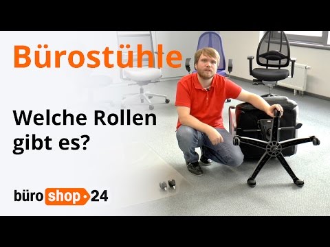 Bürostühle: So finden Sie die passenden Rollen