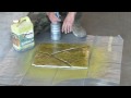 Staining concrete can be done using dyes, epoxies or acids, and the color is layered on using a sprayer over the surface of the area. Find out how to acid stain an area of concrete to look like terracotta with tips from a construction specialist in this free video on decorative concrete. Expert: John Kubrock Bio: John Kubrock has spent the last 15 years in construction in Arizona. For the past three years, he has been doing decorative stamped concrete. Filmmaker: Chuck Tyler
