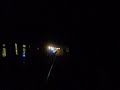 Backwards railfan window view of r40m q train