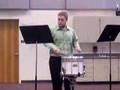 First Place Rudimental Snare Solo Finesse II by Tom Gregg
