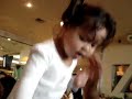 minha filha dançando pro pai!!!!