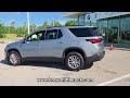 Used 2023 Sterling Gray Metallic CHEVROLET AWD 4DR LT LEATHER video 1