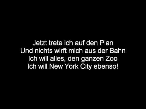(German) The Penguins of Madagascar - Brand New Plan Lyrics
