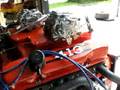 Mopar 413 Max Wedge engine on test stand