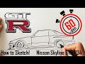 View 27 Pencil Nissan Skyline R34 Drawing