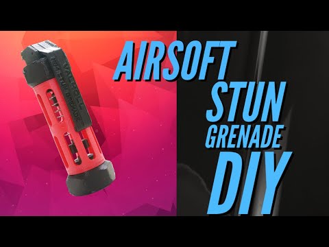 PUBG STUN GRENADE | 3d Printed Airsoft Grenade | STUN GRENADE MALAYALAM