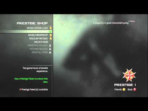 how to obtain prestige tokens in mw3