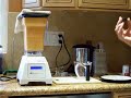 Blendtec blender makes tomato cheese soup