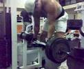 Remada curvada com 118kg - Cesar Personal