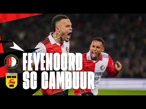 Feyenoord Rotterdam 1-0 SC Cambuur Leeuwarden