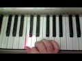 Keyboard Tutorial For Beginners - Formula for finding Major Chords