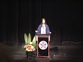 Click here to watch this video Helena Convocation Speech