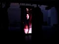 les portes (the doors)
interactive video installation by jean-jacques birg� and nicolas clauss
created at festival nemo, espace paul ricard, paris, april 2006
filmed by fran�oise romand � a.p.r.e. 2006

http://www.somnambules.net/english/lesportes/index.htm

three doors without locks.
to see, one must play with them while staying on the threshold.
beyond, moving images are filing by: flesh, bodies becoming spots, flow, momentary music. choir from beyond the earth, mechanical rhythms, sharp matter compose the three-voice orchestra of a literary world.
tale or fable, one could find bosch, in the shadows, spying on dante. souls, or maybe fools, transform us into active visitors, 