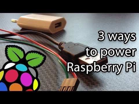 how to power raspberry pi usb