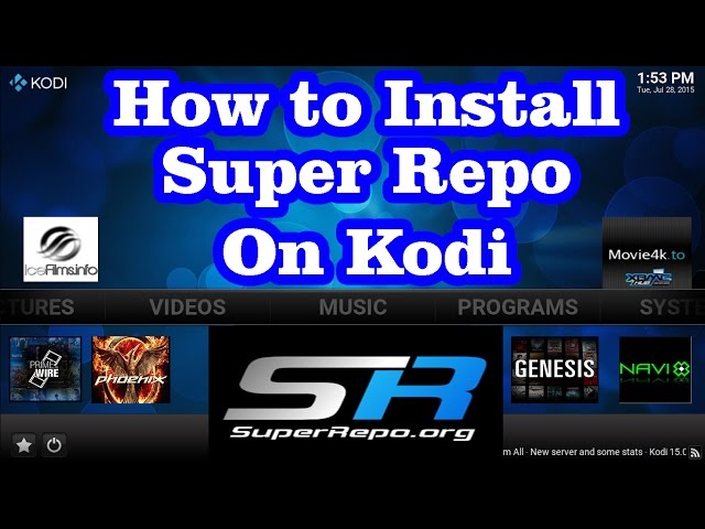 How To Install Superrepo Add Ons Repository On Kodi Xbmc How To Install Superrepo Add Ons Repository On Kodi Xbmc