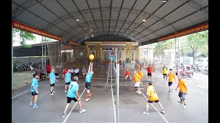 Giải bóng chuyền hơi người cao tuổi phường Quang Trung