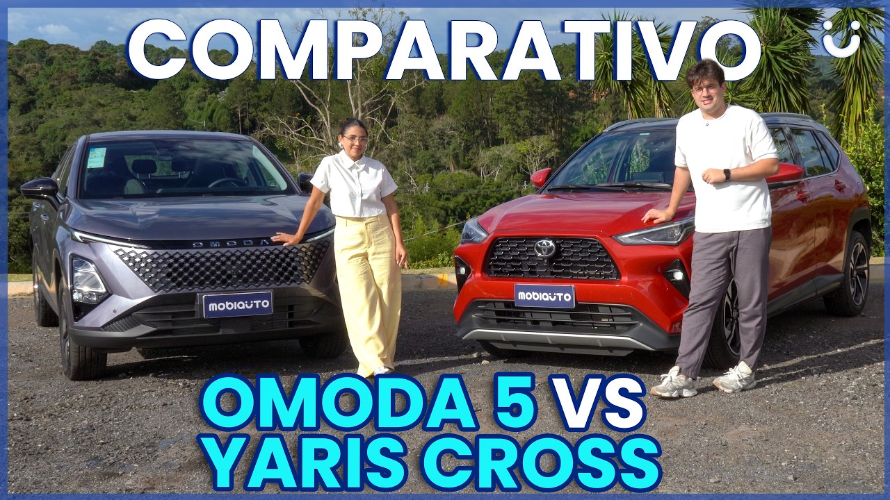 Omoda 5 x Toyota Yaris Cross: qual deles é o melhor SUV híbrido até R$ 200 mil?