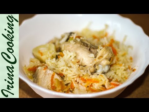 Плов рассыпчатый из курицы рецепт пошагово Плов рассыпчатый из курицы рецепт пошагово