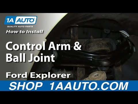 How To Install Upper Control Arm and Ball Joint 2002-05 Ford Explorer Mercury Mountianeer