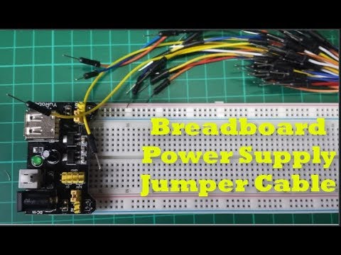 banggood Solderless Breadboard + Power Supply + Jumper Cable Kits Dupont Wire For Arduino
