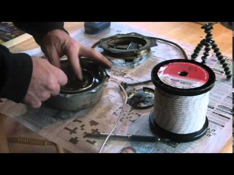 11_7_2014, Fixing a Honda ATC 200S Recoil starter,