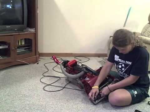 how to change belt on eureka pet pal vacuum