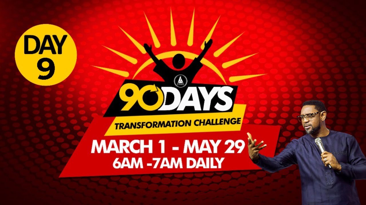COZA 90 Day Challenge 9 March 2021 - Day 9