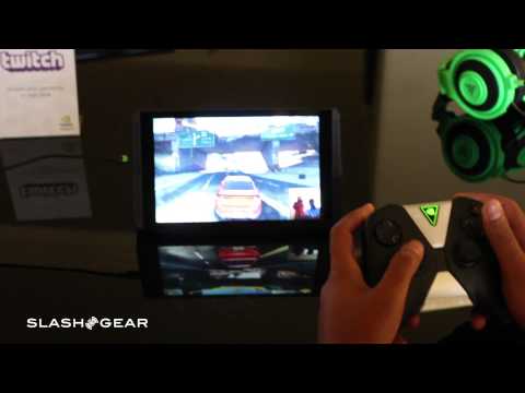 NVIDIA SHIELD Tablet demo: Twitch Streaming