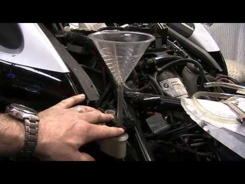 BMW K1200LT Integrated Brakes and ABS Flush DIY