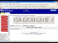 Calc I Fall 2008 Intro Video