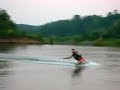 jumping the wake and then bustin it hard