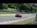 Ferrari 599 XX in action on the Nürburgring Nordschleife; CRAZY sounds!