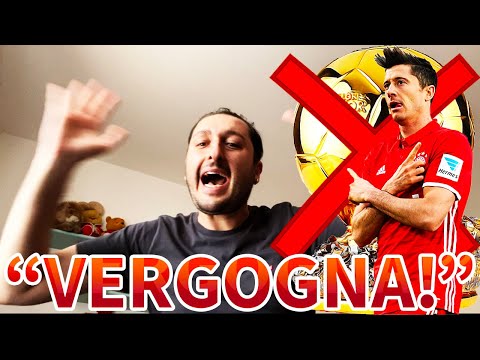 "VERGOGNATEVI!!!" "RIDICOLI!!!" "Date SUBITO il PALLONE D'ORO a LEWANDOWSKI!!!"
