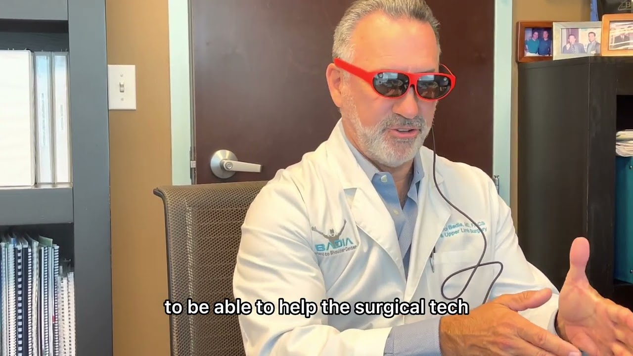 AR Glasses will change the game in the operating room! McGinley Orthopedics