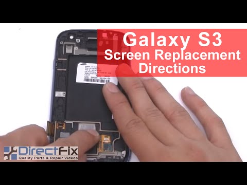 directfix - http://www.directfix.com/category/ANDROID.html presents the Samsung Galaxy S3 Teardown & Repair Directions. These directions for the galaxy s3 phone and will...