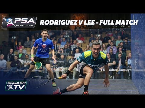 Squash: Rodriguez v Lee - Full Match - Easter Surprise