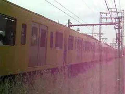 Seibu Shinjuku Line near Nakai / 西武新宿線中井付近
