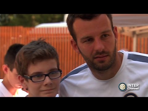PINZOLO 2014 - HANDANOVIC E KUZMANOVIC INCONTRANO I TIFOSI PINZOLO 2014 - HANDANOVIC E KUZMANOVIC INCONTRANO I TIFOSI