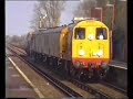 Class 20's on weedkiller duties 6/4/1995