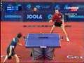 Tischtennis Smirnov vs. Samsonov
