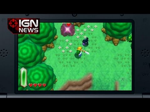 nintendo 3ds news - A brand-new 3DS Zelda game has been announced set in the world of A Link To The Past.