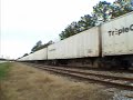 NS roadrailer on jointed rail