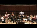 Sinfonia concertante ensayo II, rehersal II, Palais Montcalm, Quebec.
