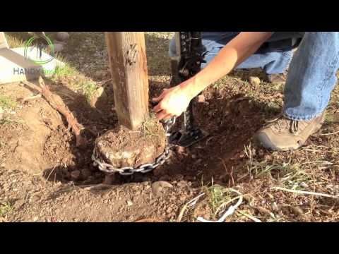 how to remove fence post