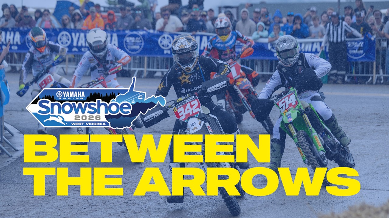 Between The Arrows - Bike Pro Highlights | 2026 Yamaha Racing Snowshoe GNCC Round 9